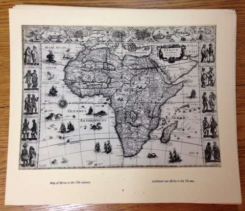 FOUNDING of SOUTH AFRICA in PICTURES SA LIBRARY ASSOCIATION 1952 PRINTS VAN RIEBEECK TERCENTENARY
