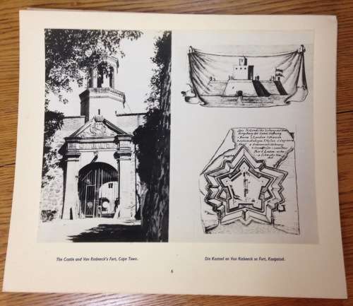 FOUNDING of SOUTH AFRICA in PICTURES SA LIBRARY ASSOCIATION 1952 PRINTS VAN RIEBEECK TERCENTENARY