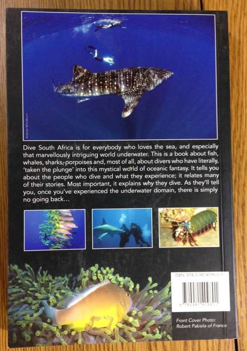 DIVE SOUTH AFRICA AL J. VENTER JOHN VISSER ULTIMATE UNDERWATER COMPENDIUM 2008 SHARKS signed book