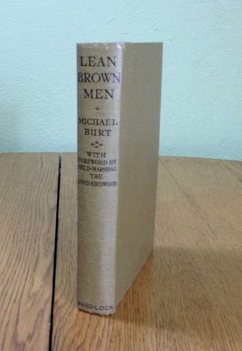 LEAN BROWN MEN MICHAEL BURT 1942 WORLD WAR TWO WWII FIELD MARSHALL THE LORD BIRDWOOD BOOK 317 pages.