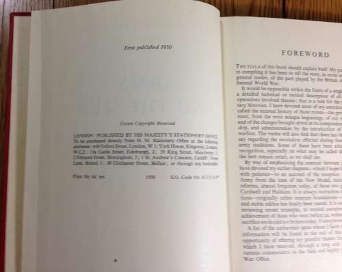 ARMS AND THE MEN IAN HAY 1950 THE SECOND WORLD WAR 1939-45 MILITARY HISTORY VARIOUS AUTHORS MAP BOOK
