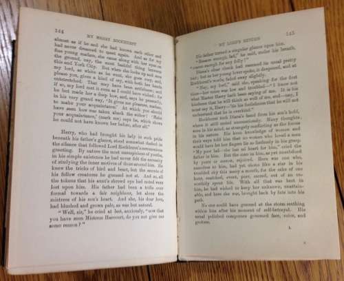 BOOK MY MERRY ROCKHURST AGNES + EGERTON CASTLE 1907 VISCOUNT ROCKHURST MACMILLAN`S COLONIAL LIBRARY.