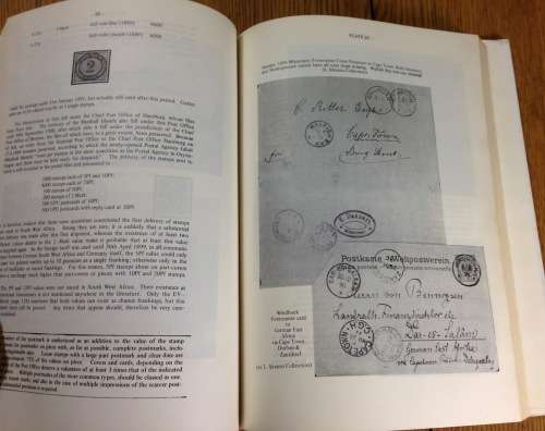 CATALOGUE=HANDBOOK=POSTAGE STAMPS and CANCELLATIONS of the POST OFFICES of GERMAN SOUTH WEST AFRICA.