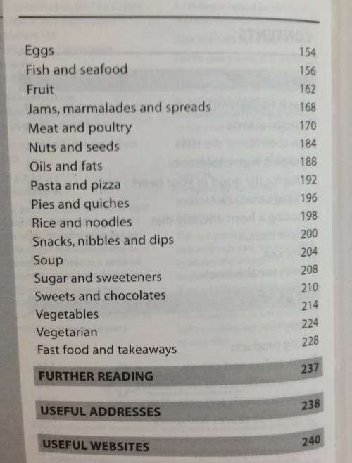 CHOLESTROL COUNTER COLLINS GEM KATE SANTON 2007 Understanding tips advise foods graphs lots of info!