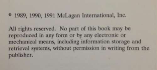 Performance goals that help you manage OUTPUTS, not ACTIVITIES PATRICIA A. MACLAGAN SAB 1991.