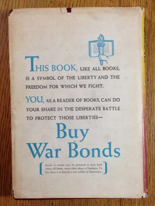 THE FIVE ARROWS NOVEL ALLAN CHASE 1945 HIGH INTRIGUE in SOUTH AMERICA.