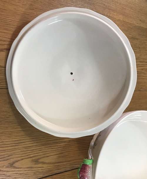 COPELAND SPODE=SYLVAN=ENGLAND=TUREEN and LID=FLOWERS and LEAVES=FLORAL=Please read notes......