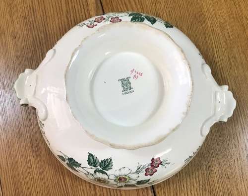 COPELAND SPODE=SYLVAN=ENGLAND=TUREEN and LID=FLOWERS and LEAVES=FLORAL=Please read notes......