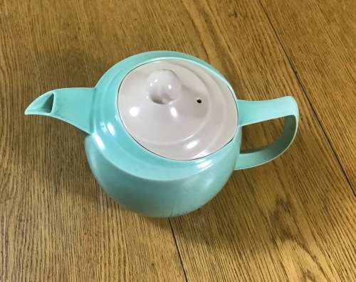 TEA SET - BRANKSOME ENGLAND TEA SET 5 x TRIO`s CREAMER SUGAR TEAPOT CAKE PLATE ART DECO!!