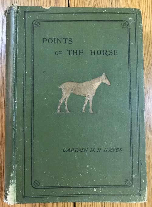 POINTS of the HORSE CAPTAIN M.H. HAYES 1922 4th EDITION NEW IMPRESSION HURST and BLACKETT ENGLAND.