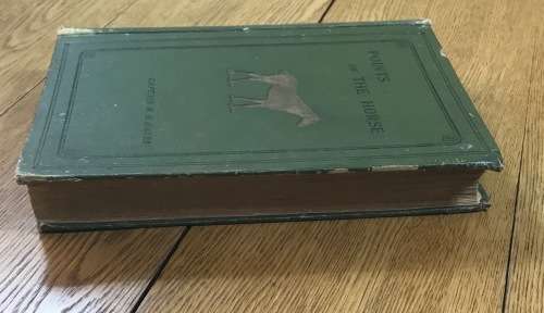 POINTS of the HORSE CAPTAIN M.H. HAYES 1922 4th EDITION NEW IMPRESSION HURST and BLACKETT ENGLAND.