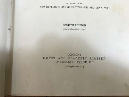 POINTS of the HORSE CAPTAIN M.H. HAYES 1922 4th EDITION NEW IMPRESSION HURST and BLACKETT ENGLAND.