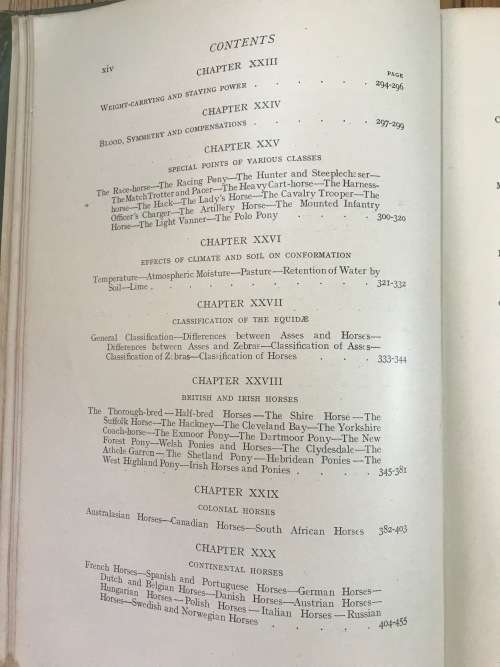 POINTS of the HORSE CAPTAIN M.H. HAYES 1922 4th EDITION NEW IMPRESSION HURST and BLACKETT ENGLAND.