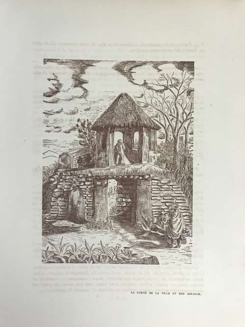 AMBOHIMANGA HILL of LEGENDS CRADLE OF THE HOVA DYNASTY TANANARIVE OFFICIAL PRINTING FRENCH 1953 RARE