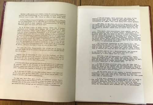 AMBOHIMANGA HILL of LEGENDS CRADLE OF THE HOVA DYNASTY TANANARIVE OFFICIAL PRINTING FRENCH 1953 RARE