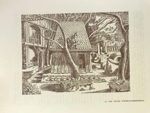 AMBOHIMANGA HILL of LEGENDS CRADLE OF THE HOVA DYNASTY TANANARIVE OFFICIAL PRINTING FRENCH 1953 RARE