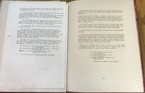 AMBOHIMANGA HILL of LEGENDS CRADLE OF THE HOVA DYNASTY TANANARIVE OFFICIAL PRINTING FRENCH 1953 RARE
