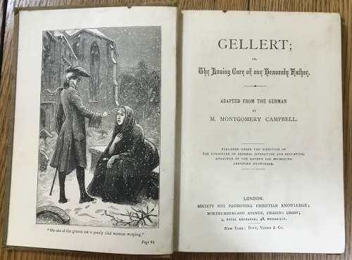 GELLERT The Loving Care of Our Heavenly Father Montgomery Campbell Society for Christian Knowledge.