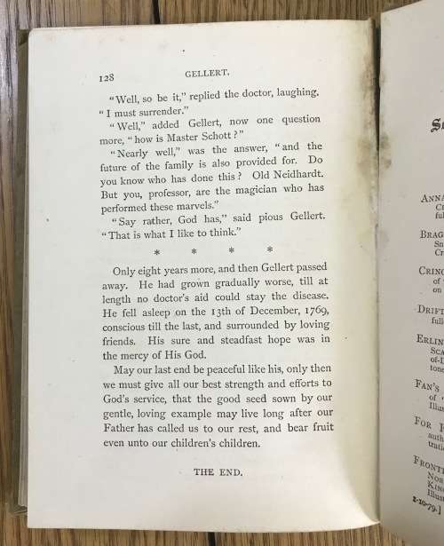 GELLERT The Loving Care of Our Heavenly Father Montgomery Campbell Society for Christian Knowledge.