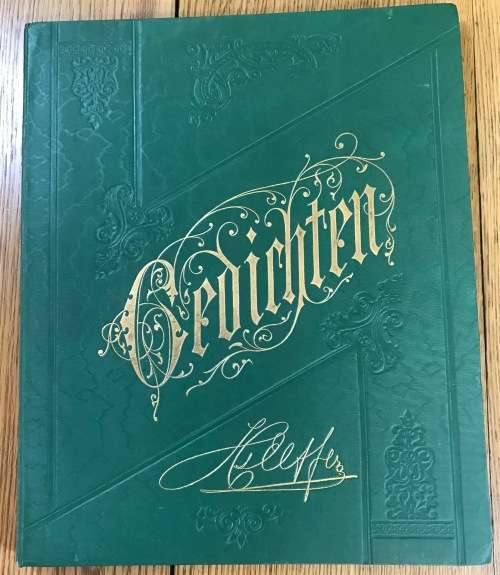 HUBERT ELFFERS Bloemen In Het Kaapland Geplukt 1885 1st EDITI0N PAUL SOLOMON CAPE TOWN POETRY DUTCH.