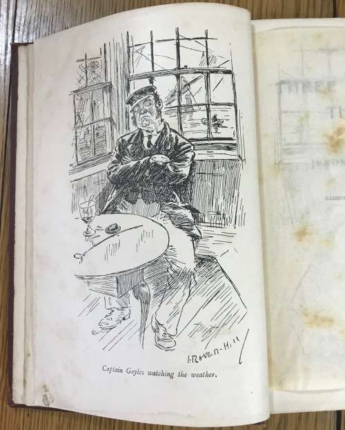 THREE MEN ON THE BUMMEL JEROME K. JEROME 1900 BRISTOL ARROWSMITH 3/6 Series Volume XXXVI 1st Edition