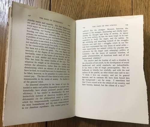 THE BASIS OF ASCENDANCY EDGAR GARDNER MURPHY 1909 Principles of Public Policy SOUTHERN USA.