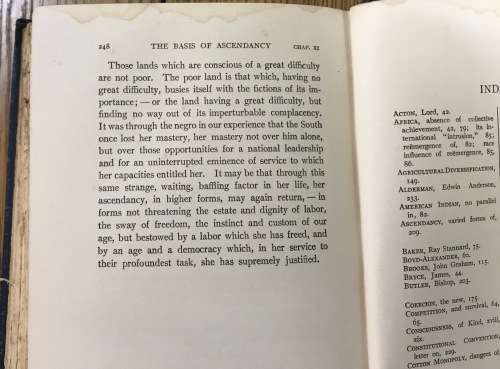 THE BASIS OF ASCENDANCY EDGAR GARDNER MURPHY 1909 Principles of Public Policy SOUTHERN USA.