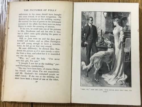 The Pictures of Polly Mary King Courtney 1st Edition Hardcover 1912.