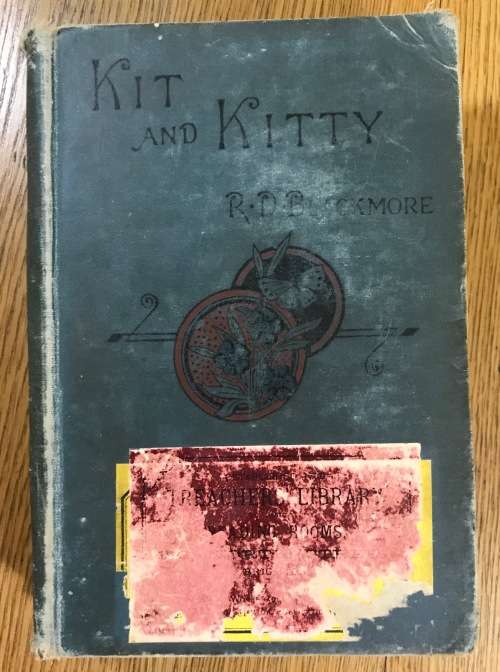 Kit and Kitty A story of West Middlesex Vol. 3 Richard Doddridge Blackmore 1890.