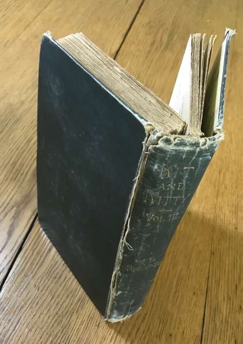 Kit and Kitty A story of West Middlesex Vol. 3 Richard Doddridge Blackmore 1890.