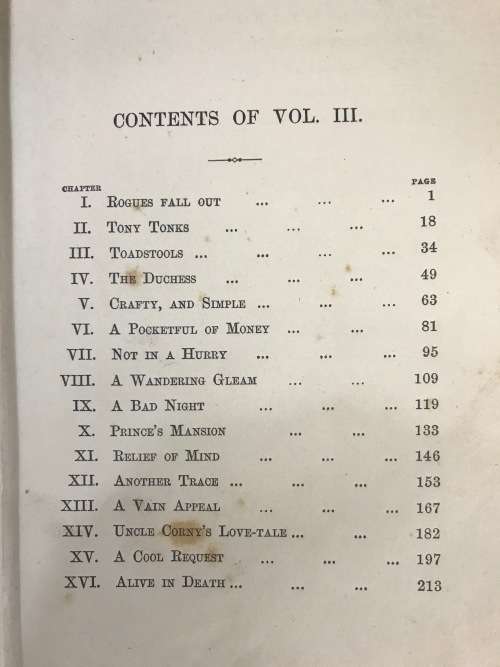 Kit and Kitty A story of West Middlesex Vol. 3 Richard Doddridge Blackmore 1890.