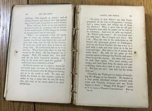 Kit and Kitty A story of West Middlesex Vol. 3 Richard Doddridge Blackmore 1890.