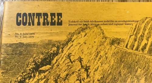 Contree Journal for South African Urban and Regional History Magazine No. 6 JULY 1979 Geography.