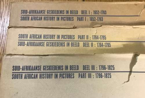 SHELL SOUTH AFRICAN HISTORY IN PICTURES PART 1 1652-1763 PART 2 1764-1795 PART 3 1796-1825 PRINTS.