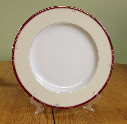DINNER SERVICE=LIMOGES=SCALA RUBIS=PHILIPPE DESHOULIERES=10 place setting=101 piece=MAGNIFICENT!!!!!