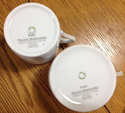 DINNER SERVICE=LIMOGES=SCALA RUBIS=PHILIPPE DESHOULIERES=10 place setting=101 piece=MAGNIFICENT!!!!!