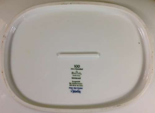 ROSENTHAL 1001 ARABIAN NIGHTS STUDIO LINIE Germany JUBILEE 100 YEARS LARGEWALL DISPLAY PLATE PLATTER