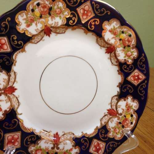 ROYAL ALBERT DERBY IMARI STYLE SIDE PLATE x 1 BONE CHINA 1950`s - 1960`s ENGLAND.