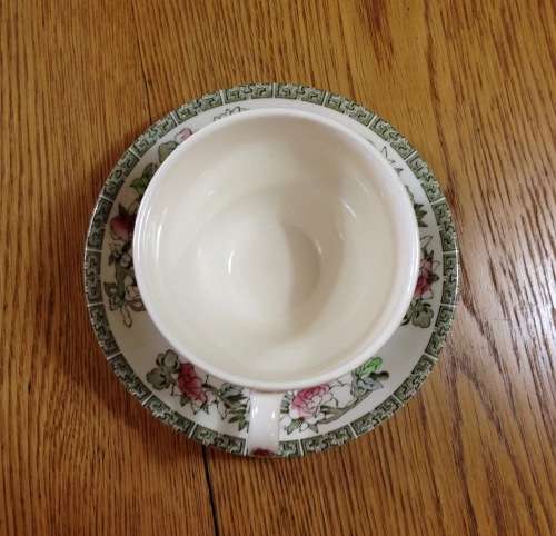 JOHNSON BROS INDIAN TREE=TEA DUO x 1=CUP=SAUCER=ENGLAND.