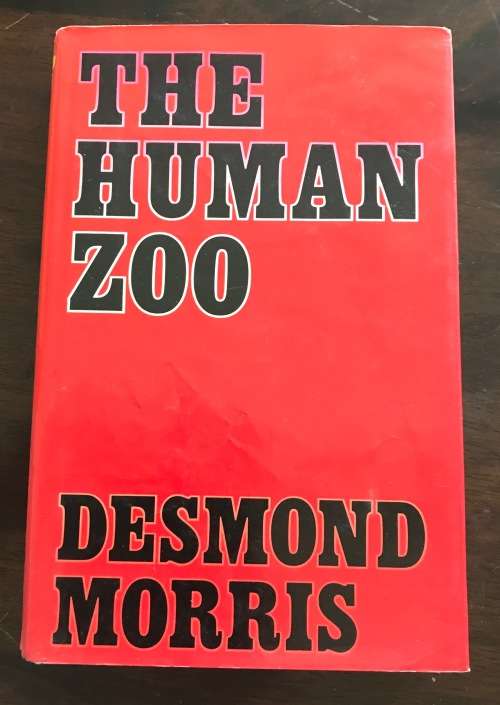 BOOK THE HUMAN ZOO DESMOND MORRIS 1969 Ist EDITION NOVEL.