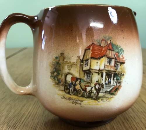 JUG PITCHER CROWN DEVON COACHING DAYS 1930-65 ENGLAND.