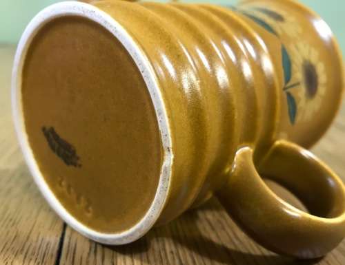 COFFEE SET=CARLTONWARE=CARLTON WARE=ART DECO=RETRO=SUNFLOWER DESIGN=2922=1960-70=14 pieces=UNUSUAL!!
