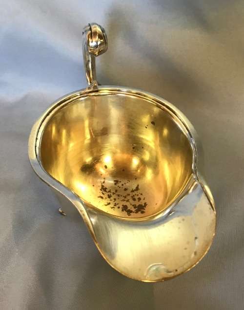 GRAVY BOAT=STERLING SILVER=DEAKIN & FRANCIS=1937=BIRMINGHAM=ENGLAND=151,6g=Read notes.......