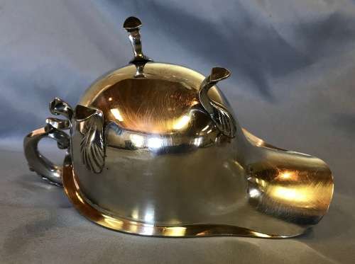 GRAVY BOAT=STERLING SILVER=DEAKIN & FRANCIS=1937=BIRMINGHAM=ENGLAND=151,6g=Read notes.......