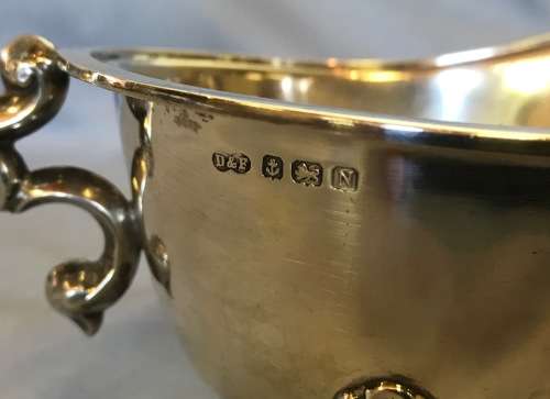 GRAVY BOAT=STERLING SILVER=DEAKIN & FRANCIS=1937=BIRMINGHAM=ENGLAND=151,6g=Read notes.......