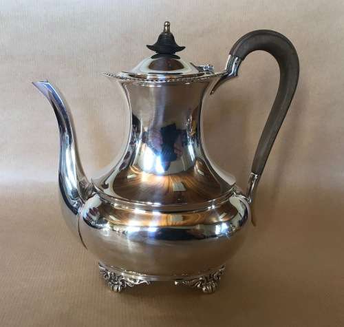 STERLING SILVER HALLMARKED TEA SET=SHEFFIELD=ATKIN BROS=MAPLES & Co.=1913/16=ENGLAND=TEAPOT=ANTIQUE!