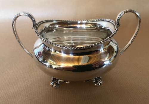 STERLING SILVER HALLMARKED TEA SET=SHEFFIELD=ATKIN BROS=MAPLES & Co.=1913/16=ENGLAND=TEAPOT=ANTIQUE!