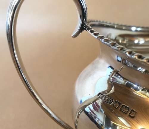 STERLING SILVER HALLMARKED TEA SET=SHEFFIELD=ATKIN BROS=MAPLES & Co.=1913/16=ENGLAND=TEAPOT=ANTIQUE!
