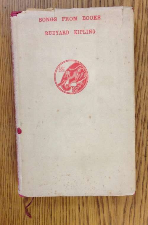 Songs from Books Macmillan`s pocket Kipling RUDYARD KIPLING 1920.