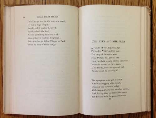 Songs from Books Macmillan`s pocket Kipling RUDYARD KIPLING 1920.